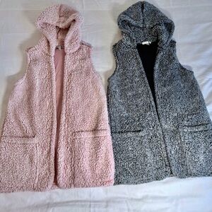 Moa Moa Pink Sherpa Vest